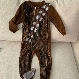 4T Chewbacca pjs and Costume